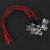 50PCs 12V LED Pre Wired Luminous Diode 10 mm Round Head Light Bead DIY Parts Orange Lighting