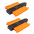 2Pcs Gauge Contour Ruler Automatic Widened and Locked Multifunctional Shape Copy 5 Inch