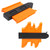 2Pcs Gauge Contour Ruler Automatic Widened and Locked Multifunctional Shape Copy 5 Inch