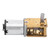 Mini Gear Motor Micro Worm Gear Reducer Brush DC Motors Electronic Devices 1218GEN20(DC6V 35RPM )