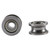 10pcs U624ZZ U Groove Ball Bearing Guide Pulley For Rail Track Linear Motion System 4*13*7mm