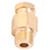 Oil Pipe Connector Brass Tube Fitting Straight Adapter for Nylon Copper Aluminum DuctPD618