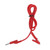 Crocodile Clip Wire Silicone Banana Connector 4mm Testing Cable for Multimeter 10ARed