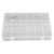 PP Grid Box Transparent Separate Storage Organizer Removable Electronic Component Containers