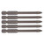 5Pcs Cross Drill Bit 1/4in Hex Shank Tile Glass Ceramic Concrete Hole Opener Hard Alloy Tool6mm