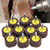 10pcs Sanding Polishing Wheel Grinding Sandpaper Flap Wheel Disc with 6mm Shank 40x25x6mm