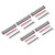 5 Pack 12 Position Power Terminal Block Connector with Jumper Block Terminal Strip Set 15A 600V