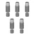 5pcs Heat Break V6 Titanium Alloy Heat Break Throat 1.75mm for 3D Printer Accessory