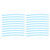 20Pcs Spiral Binding Coil Large Capacity Spine Comb 30 Holes 13mm Diameter Set Kit Blue