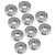 10Pcs Bearing High Speed Rolling Miniature Mechanical Parts Replacement S696ZZ 15x6x5mm