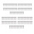 100Pcs Self Drilling Screw Hex Washer 4.8x16mm 4.8x19mm Stainless Steel Fastener Set Kit