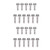 100Pcs Self Drilling Screw Hex Washer 4.8x16mm 4.8x19mm Stainless Steel Fastener Set Kit