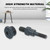 M6 Assorted Rivet Nut Gun Mandrel and Nose Piece Riveter Tip Metric Replacement Riveter Gun Part Threaded Mandrel For Hand Nut Rivet