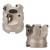 4 Flute Face Mill Head Spiral Offset CNC Lathe Milling Cutter Tool for APMT1204 Insert