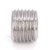 10pcs 304 Stainless Steel Pipe Fitting Plug Head Male Thread BSPP Hex Plug Head1/8in