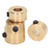4PCS Drill Bit Stop Collar Brass Fast Positioning Locking Drill Bit Limit Ring for Woodworking 6 8 9 10mm