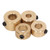 4PCS Drill Bit Stop Collar Brass Fast Positioning Locking Drill Bit Limit Ring for Woodworking 6 8 9 10mm