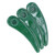 25pcs Replacement Grass Trimmer Blades Cutting Blades Fit for Bosch Lawn Mower (Green Black)