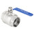 304 Stainless Steel Two Piece Full Port Female Thread Ball Valve 2" DN50 1000 WOG