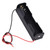 Plastic Battery Case Fit for 18650 3.7V Battery Storage Holder Case with Wire Lead(1 Battery)