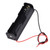 Plastic Battery Case Fit for 18650 3.7V Battery Storage Holder Case with Wire Lead(1 Battery)