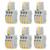 20Pcs SPLF13 Quick Connectors 1 in 3 out TTap Wire Splitter for Lighting Motors 250V(Yellow )