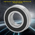 10pcs 6205-2RS Ball Bearing Double-sided Rubber Sealed Bearing 25x52x15mm