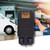 5pcs DC 12V 4 Pin Rocker Switch with LED Light for Car Boat Caravan Battery (Yellow)