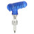 Ratchet Screwdriver Set Kit 10 in 1 Portable Mini Multifunction T Shaped Household Bottle Opener Blue