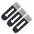3Pcs Planer Blade 38mm Heat Treatment Wearable Durable Easy Use Cutter Blade for Woodworking