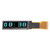 4 Pcs 0.91in Display Screen Organic Light Emitting Diode SPI Interface 15PIN Display Module Blue