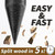 Wood Splitter Drill Bits 4Pcs Hex Shank/Round Handle Firewood Drill Bit Heavy Duty Drill Screw Cone Driver Electric Drill Bit