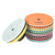 10pcs 3-inch Diamond Flexible Wet Polishing Pads Grinding Disc + 1pc Backing Pad for Granite Marble Stone Ceramic Tile Concrete