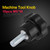10pcs M5*16 Plastic Star Type Head Knob Handle Bolt Machine Tool Accessories Set Black