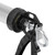 1pc Aluminum Tube Silicone Caulking Gun 600ml Caulk Tool with 10 Nozzles