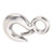 Clevis Hook Stainless Steel 2T Bearing Heavy Duty Safety Hook Clevis Slip Hook for Ship Automotive