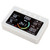 Indoor Air Quality Monitor 7 in 1 TVOC PM2.5 CO2 Temp Humidity WIFI Tester White 100‑240V US Plug