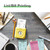 PeriPage Mini Pocket Wireless BT Thermal Printer Picture Photo Label Memo Receipt Paper Printer AR Photo Function with 5 Rolls Thermal Paper Pendant Notebook Post Sticker Greeting Card Support for Android iOS Smartphone Windows