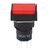 25 Pcs Industrial Push Button Switch ABS Shell Light Indicate Switch Push Button for Electromagnetic Starter AC