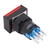 25 Pcs Industrial Push Button Switch ABS Shell Light Indicate Switch Push Button for Electromagnetic Starter AC