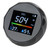 CO2 Monitor Carbon Dioxide Temperature Humidity 3 in 1 Portable Air Quality Detector ZN‑2CO6Black