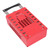 Lockout Tagout Lock Box Stainless Steel Nylon Handle Portable Energy Isolation Security Group Box 14 Padlocks Capacity