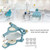 9 in 1 Dental Lab Large Size Full Mouth Adjustable Magnetic Articulator Equipment
