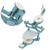 9 in 1 Dental Lab Large Size Full Mouth Adjustable Magnetic Articulator Equipment