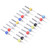 20Pcs Micro Drill Bit Set Alloy Circuit Board Mini Fixed Shank 0.1mm‑1mm Accessories