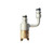 Brass Sector Nozzle Lengthening Underground Spray Atomization External Mixing Linkage for Coal Mine Roadway