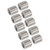 10Pcs Thread Inserts Male Female Reducing Nut Stainless Steel Repair Tool Hardware