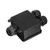 Waterproof IP68 Cable Connector 3 Way External Electrical Junction Box Plastic Cable Wire Connector Gland