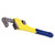 Heavy Duty Pipe Wrench Adjustable Multifunctional VShaped Opening Design HardWearing Skidproof