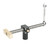 Woodworking Fast Fixed Clip Clamp Fixture Adjustable Workbench Vise Joinery Work Piece Clamper Carpenter Workbench Clamping Tool for 20mm Desktop Hole